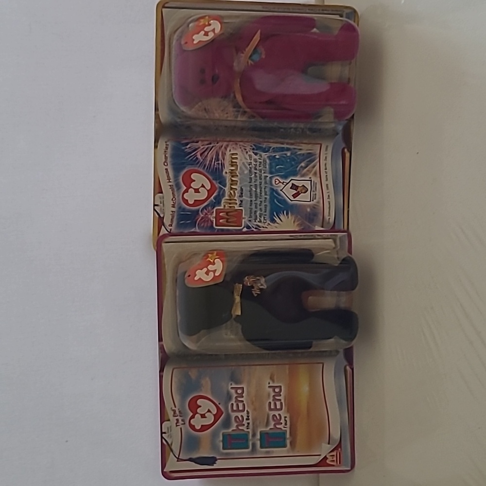 Vintage 2000s millennium McDonald's ty beanie babies new box